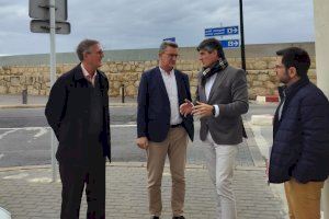 El Alcalde Marcos Zaragoza se reúne con el director general de Costas y Puertos, Vicente Martínez Mus, en Villajoyosa