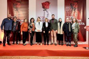 El PSPV-PSOE de Gandia muestra músculo en el acto homenaje ‘Tota una vida socialista’