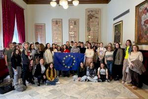 20 alumnos de Alemania participan en un programa de intercambio Erasmus con el Instituto Joan Fuster de Sueca