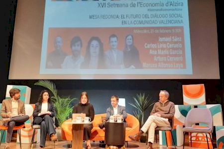 La XVI Setmana de l’Economia d'Alzira reunix els agents socials i administració per a parlar del diàleg social
