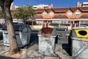 Los contenedores marrones para residuos orgánicos llegan al barrio de Elche Altabix Norte