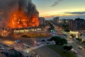 Sagunto decreta tres días de luto oficial por el incendio de Valencia y suspende todos los actos lúdicos y festivos
