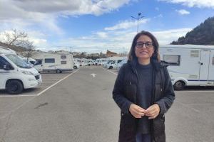 El PP pide reforzar la seguridad y garantizar la rotación en el parking de autocaravanas de la Vall d'Uixó