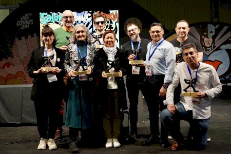 El Salón del Cómic de València celebra y reconoce la excelencia del cómic con los Premios Antifaz 2024