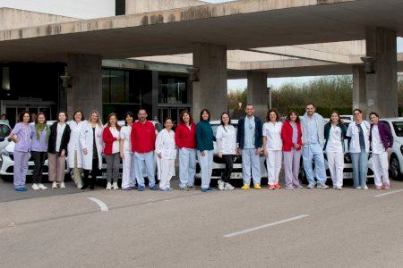 La Conselleria de Sanidad dota de siete nuevos vehículos a la Unidad de Hospitalización a Domicilio del departamento de salud de Dénia