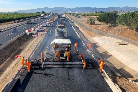 La Generalitat destina más de 4 millones de euros para el asfaltado de la CV-10 a su paso por Betxí, Onda, Vila-real y Almassora