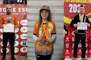Mónica Coniglio, Javier Franco y Álex Gómez, tres deportistas paterneros campeones de España en Tiro con Arco, Grappling y Jiu Jitsu