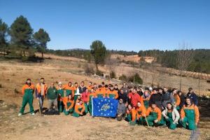 Alumnes de la Escuela de Viticultura y Enología de Requena participen en un projecte europeu per a la conservació de la natura