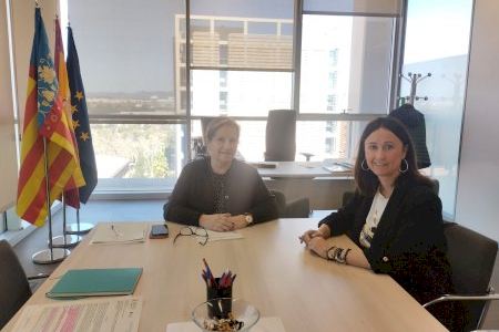 La concejal de Políticas Inclusivas traslada a la directora general de Infraestructuras Sociosanitarias las necesidades de Alcoy