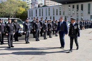 La Policía Local de Benidorm conmemora su 180º aniversario