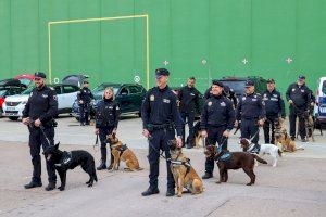 Onda reúne a unidades caninas policiales de toda España en una jornada sobre detección de sustancias