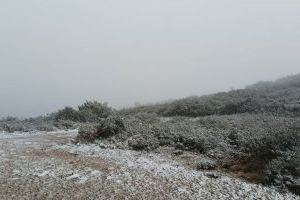 Jornada hivernal en la Comunitat Valenciana amb pluja i neu en algunes zones de l'interior