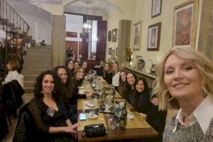 Les Reines Falleres de Borriana compartixen el tradicional sopar anual