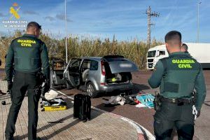 Tres detenidos por asaltar vehículos mientras sus conductores descansaban en Burriana