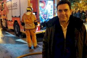 El PSOE dona suport a les reivindicacions dels bombers del Parc d'Ontinyent