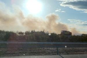 Varios incendios en Onda, Burriana y Caudiel movilizan a los bomberos