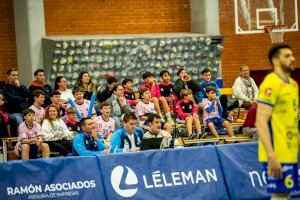 Una nueva jornada benéfica del UPV Léleman Conqueridor en la clausura de la liga ante Teruel
