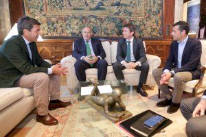 Carlos Mazón manté una trobada de treball amb el CEO d’Iberdrola España