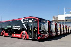 EMT València adjudica la compra de 57 nous autobusos elèctrics i híbrids per prop de 30 milions d'euros