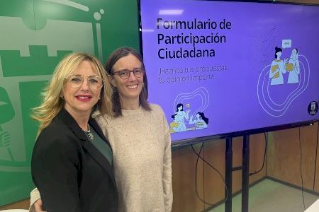 La concejalía de Participación Ciudadana lanza un formulario online para recibir sugerencias de la ciudadanía