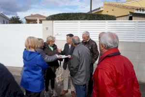 Burriana acuerda con los vecinos avanzar en la futura urbanización de la calle Ribesalbes