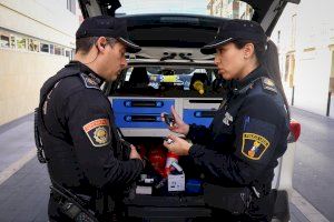 La Policía Local de Onda refuerza su equipamiento médico con la adquisición de nuevos sistemas de análisis de salud