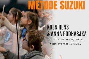 Xàtiva acoge la VIII edición del curso del método Suzuki en el Conservatorio Municipal “Lluís Milà”