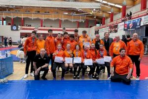 El club de lluita Camp de Morvedre impacta en los Campeonatos de España de Sambo y Luchas Olímpicas U20