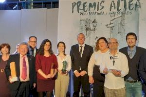 Angels Castelló, Clara Ribatallada i Joan Lluís Monjo s'alcen amb els Premis Altea 2024