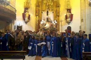 La lluvia impide que la imagen de Nuestra Señora de la Caridad recorra las calles del centro histórico de Villajoyosa