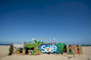 Solé Rototom Beach avanza a Semana Santa el izado de su bandera reggae en la playa del Gurugú