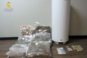 Ruta Dénia-Ibiza: descubierto un cargamento de droga escondido en un calentador de agua
