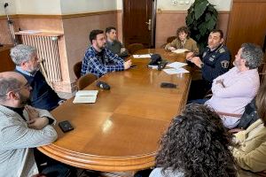 Ayuntamiento de Alcoi y entidades comerciales acuerdan medidas para aumentar la seguridad en la Zona Norte