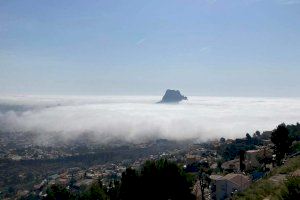 Niebla, polvo en suspensión y aumento de las temperaturas: el tiempo del viernes en la Comunitat Valenciana