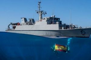 El cazaminas militar 'Tambre' llega a Castellón este fin de semana con 'Escala a Castelló'