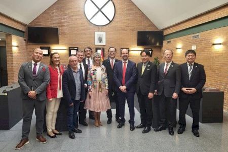 Aldaia recibe a una delegación del Parlamento de Mie (Japón)