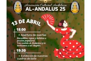 Al- Andalus 25 de Burjassot celebra su particular Feria de Abril el próximo sábado día 13