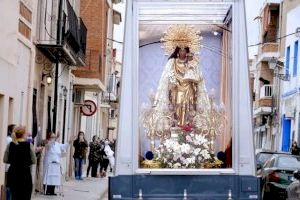 La imagen peregrina de la Mare de Déu recorrerá las calles de los barrios valencianos del Marítimo