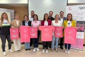 Almassora acollirà diumenge que ve 28 d'abril la V Marxa contra el Càncer de Mama