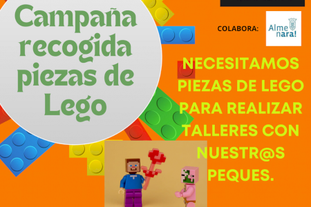 Almenara colaborará con la Asociación TDAH Morvedre en la campaña de recogida de piezas de LEGO para realizar talleres