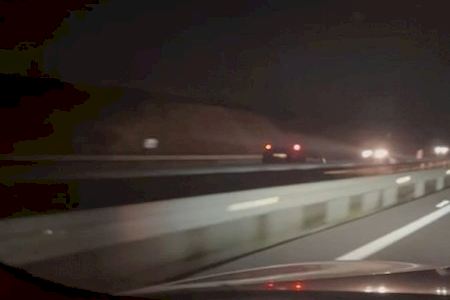 VIDEO | Kamikaze a los mandos: pánico en la A-7 en Alicante tras circular un coche en sentido contrario durante 44 kilómetros