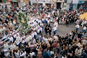 El Grau de Castelló viu un dia històric: la Mare de Déu del Lledó rep l'afecte de milers de veïns