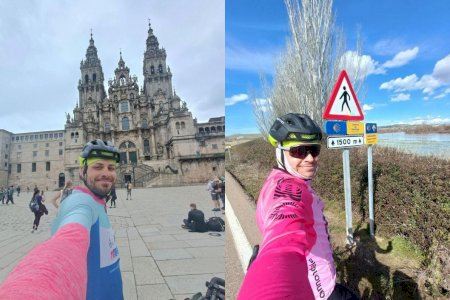De Benicarló a Santiago de Compostela: el particular Camino en bicicleta de Héctor Larrea
