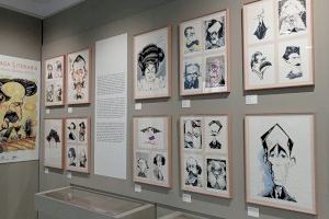 La Casa Museo Blasco Ibáñez acoge una exposición de caricaturas sobre grandes escritores