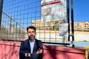 Mateo: "La pista de futbol de Creu del Grau roman dos mesos tancada per la paràlisi de Catalá"