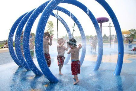 El poble de València que apunta a un estiu de diversió: nou parc d'aigua urbana amb 250 m² de superfície de jocs