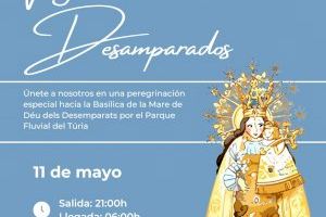 Benaguasil organiza la peregrinación a pie hasta Valencia con motivo de la Virgen de los Desamparados