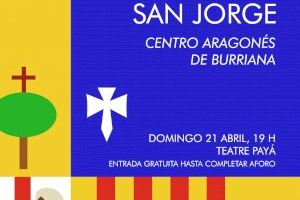 El Centro Aragonés de Burriana celebra el Festival de San Jorge