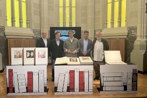 La Diputación recibe la donación de dos ejemplares históricos sobre Pompeya para la Biblioteca del MARQ