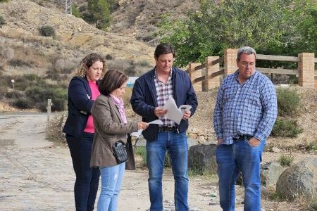 Orihuela anuncia el inicio de la restauración y adecuación del mirador del Palmeral de San Antón